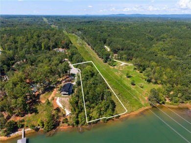 Swim, kayak and beach your boat from your very own waterfront on Keowee Key Golf and Country Club in South Carolina - for sale on GolfHomes.com, golf home, golf lot