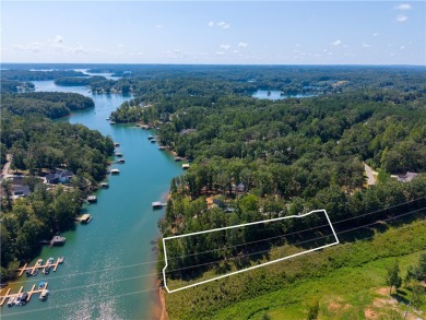Swim, kayak and beach your boat from your very own waterfront on Keowee Key Golf and Country Club in South Carolina - for sale on GolfHomes.com, golf home, golf lot