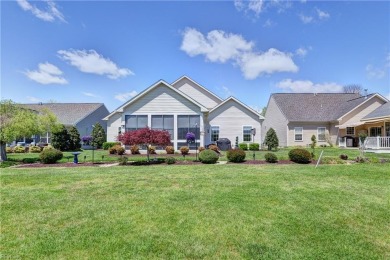 A truly coveted *Christopher Wren* model overlooking the fairway on Colonial Heritage Golf Club in Virginia - for sale on GolfHomes.com, golf home, golf lot