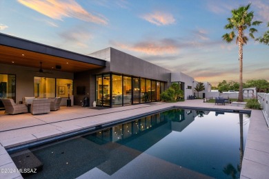 Modern perfection awaits at this award winning on Oro Valley Country Club in Arizona - for sale on GolfHomes.com, golf home, golf lot