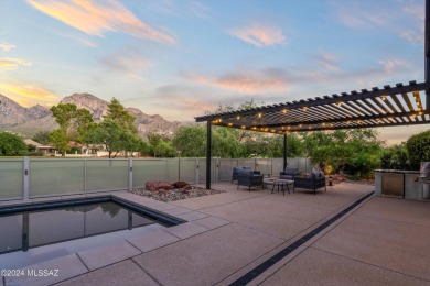 Modern perfection awaits at this award winning on Oro Valley Country Club in Arizona - for sale on GolfHomes.com, golf home, golf lot