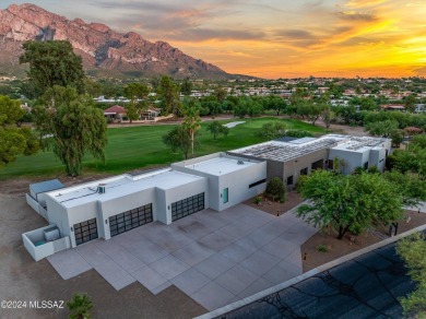 Modern perfection awaits at this award winning on Oro Valley Country Club in Arizona - for sale on GolfHomes.com, golf home, golf lot