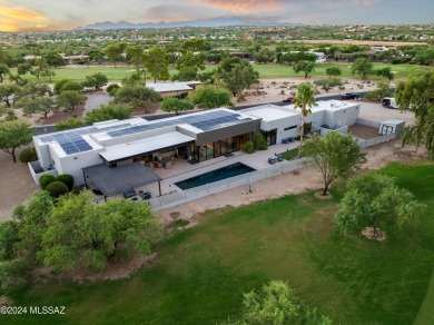 Modern perfection awaits at this award winning on Oro Valley Country Club in Arizona - for sale on GolfHomes.com, golf home, golf lot