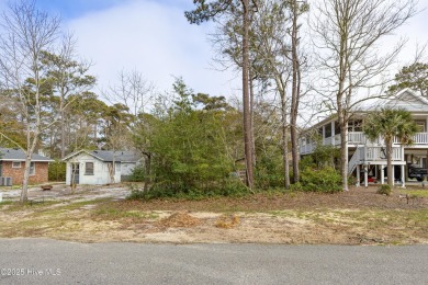 Waterway Views can be yours from this building lot right behind on Founders Club At St. James Plantation in North Carolina - for sale on GolfHomes.com, golf home, golf lot