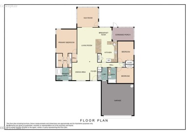 Welcome to this fantastic 3BD/2BA home on a desirable corner lot on Eagles Pointe Golf Club in South Carolina - for sale on GolfHomes.com, golf home, golf lot
