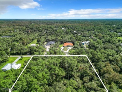 Rare opportunity to own 5 acres in one of Naples' most on The Club At Twin Eagles in Florida - for sale on GolfHomes.com, golf home, golf lot