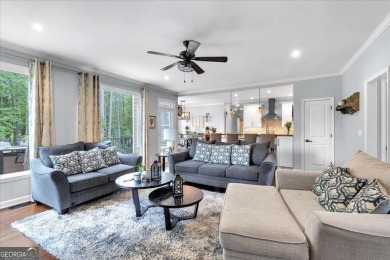 Welcome to this stunning 5 bedroom/4 Bath executive residence on Towne Lake Hills Golf Club in Georgia - for sale on GolfHomes.com, golf home, golf lot