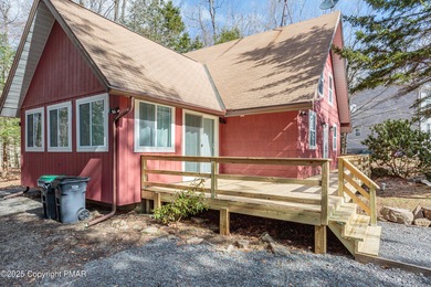 Your dream second home or STR investment awaits! Completely on Pocono Farms Country Club in Pennsylvania - for sale on GolfHomes.com, golf home, golf lot