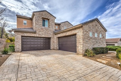 Semi-custom home on an elevated lot in guard gated Anthem on Anthem Country Club in Nevada - for sale on GolfHomes.com, golf home, golf lot