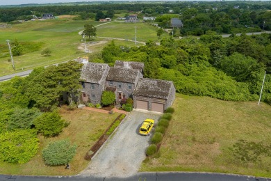 This large 5 bedroom home sits on one of the higher points in on Miacomet Golf Club in Massachusetts - for sale on GolfHomes.com, golf home, golf lot