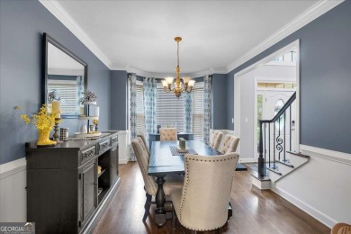 Welcome to this stunning 5 bedroom/4 Bath executive residence on Towne Lake Hills Golf Club in Georgia - for sale on GolfHomes.com, golf home, golf lot