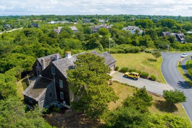 This large 5 bedroom home sits on one of the higher points in on Miacomet Golf Club in Massachusetts - for sale on GolfHomes.com, golf home, golf lot