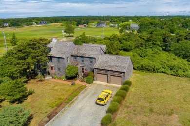 This large 5 bedroom home sits on one of the higher points in on Miacomet Golf Club in Massachusetts - for sale on GolfHomes.com, golf home, golf lot