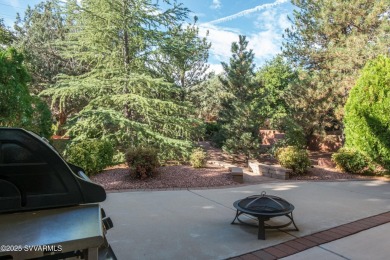 Heavily treed for superb privacy, this large, lovely, well-cared on Sedona Golf Resort in Arizona - for sale on GolfHomes.com, golf home, golf lot