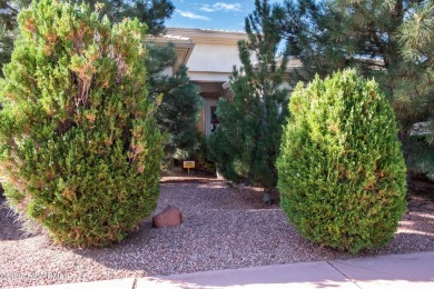 Heavily treed for superb privacy, this large, lovely, well-cared on Sedona Golf Resort in Arizona - for sale on GolfHomes.com, golf home, golf lot