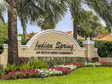 Immaculate 2BR/2BA condo in highly desirable Indian Spring on Indian Spring Golf and Country Club in Florida - for sale on GolfHomes.com, golf home, golf lot