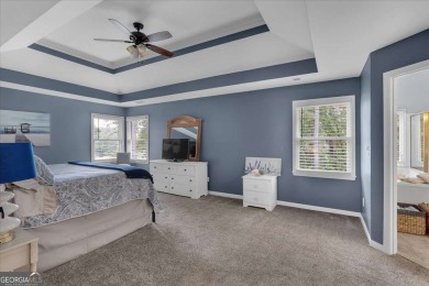 Welcome to this stunning 5 bedroom/4 Bath executive residence on Towne Lake Hills Golf Club in Georgia - for sale on GolfHomes.com, golf home, golf lot