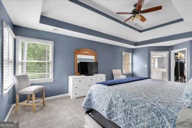 Welcome to this stunning 5 bedroom/4 Bath executive residence on Towne Lake Hills Golf Club in Georgia - for sale on GolfHomes.com, golf home, golf lot