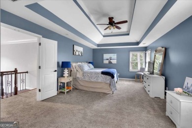Welcome to this stunning 5 bedroom/4 Bath executive residence on Towne Lake Hills Golf Club in Georgia - for sale on GolfHomes.com, golf home, golf lot