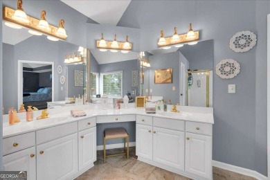 Welcome to this stunning 5 bedroom/4 Bath executive residence on Towne Lake Hills Golf Club in Georgia - for sale on GolfHomes.com, golf home, golf lot