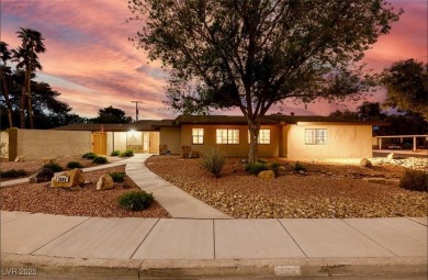Discover this beautifully updated single-story home located on on Las Vegas National Golf Club in Nevada - for sale on GolfHomes.com, golf home, golf lot