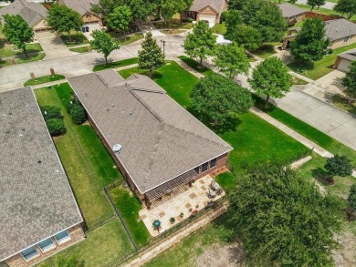 Charming Pine Springs Floor Plan on a spacious corner lot which on Frisco Lakes Golf Course in Texas - for sale on GolfHomes.com, golf home, golf lot