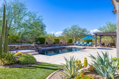 Discover this stunning contemporary 4-bedroom, 3.5-bath home on on Talon at Grayhawk Golf Course in Arizona - for sale on GolfHomes.com, golf home, golf lot