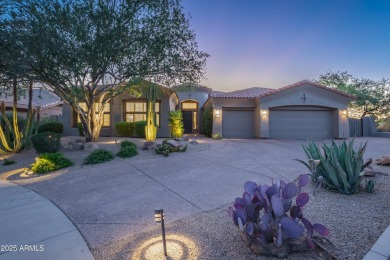 Discover this stunning contemporary 4-bedroom, 3.5-bath home on on Talon at Grayhawk Golf Course in Arizona - for sale on GolfHomes.com, golf home, golf lot