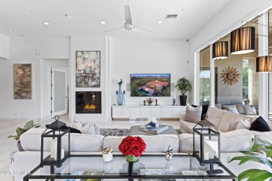 Discover this stunning contemporary 4-bedroom, 3.5-bath home on on Talon at Grayhawk Golf Course in Arizona - for sale on GolfHomes.com, golf home, golf lot