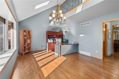 Welcome home to this stunning 5-bedroom, 4-bathroom residence - on Elk River Golf Club in Minnesota - for sale on GolfHomes.com, golf home, golf lot