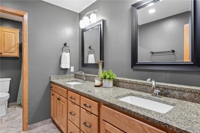 Welcome home to this stunning 5-bedroom, 4-bathroom residence - on Elk River Golf Club in Minnesota - for sale on GolfHomes.com, golf home, golf lot