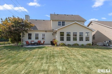 Striking curb appeal sets the scene for this meticulously on Piper Glen Golf Club in Illinois - for sale on GolfHomes.com, golf home, golf lot