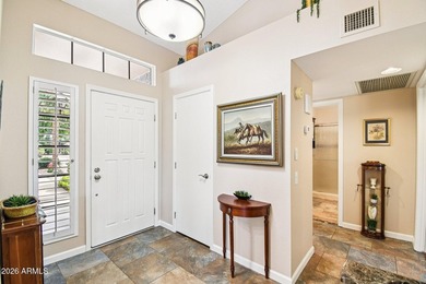 Welcome to your dream home with sweeping mountain and Echo Mesa on Echo Mesa Golf Course in Arizona - for sale on GolfHomes.com, golf home, golf lot