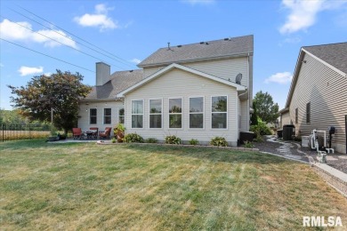 Striking curb appeal sets the scene for this meticulously on Piper Glen Golf Club in Illinois - for sale on GolfHomes.com, golf home, golf lot
