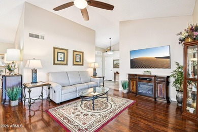 Welcome to your dream home with sweeping mountain and Echo Mesa on Echo Mesa Golf Course in Arizona - for sale on GolfHomes.com, golf home, golf lot