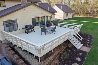 Welcome home to this stunning 5-bedroom, 4-bathroom residence - on Elk River Golf Club in Minnesota - for sale on GolfHomes.com, golf home, golf lot
