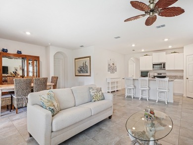 Charming 4BR/2BA home in a gated community where nature meets on Sandridge Golf Course and Club in Florida - for sale on GolfHomes.com, golf home, golf lot