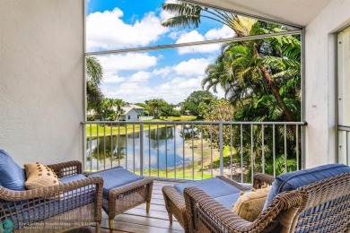 Serene lake views, sunlit living spaces, and a private backyard on Delaire Golf and Country Club in Florida - for sale on GolfHomes.com, golf home, golf lot