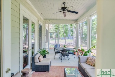 This stunning Lowcountry architectural home has the curb appeal on The Landings Club - Oakridge in Georgia - for sale on GolfHomes.com, golf home, golf lot