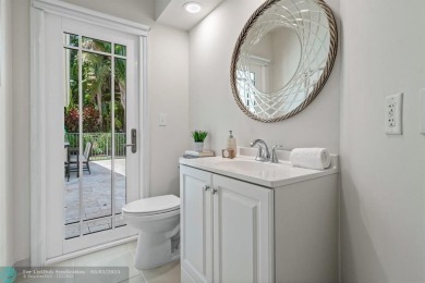 Serene lake views, sunlit living spaces, and a private backyard on Delaire Golf and Country Club in Florida - for sale on GolfHomes.com, golf home, golf lot