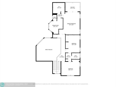 Serene lake views, sunlit living spaces, and a private backyard on Delaire Golf and Country Club in Florida - for sale on GolfHomes.com, golf home, golf lot