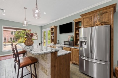 Impressive 3,066 SF custom home with heavily treed lot poised on on Nutcracker Golf Club in Texas - for sale on GolfHomes.com, golf home, golf lot
