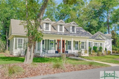 This stunning Lowcountry architectural home has the curb appeal on The Landings Club - Oakridge in Georgia - for sale on GolfHomes.com, golf home, golf lot