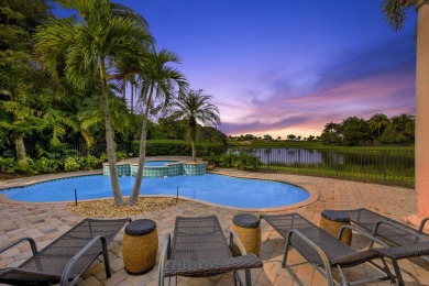 One of the most stunning water Golf Views with western exposure on Country Club At Mirasol in Florida - for sale on GolfHomes.com, golf home, golf lot