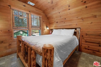 Gorgeous 3/2 Storybook log cabin nestled among the tall trees on on Big Bear Mountain Ski and Golf Resort in California - for sale on GolfHomes.com, golf home, golf lot