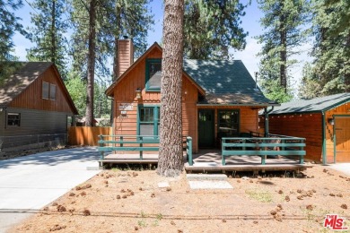 Gorgeous 3/2 Storybook log cabin nestled among the tall trees on on Big Bear Mountain Ski and Golf Resort in California - for sale on GolfHomes.com, golf home, golf lot