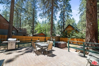 Gorgeous 3/2 Storybook log cabin nestled among the tall trees on on Big Bear Mountain Ski and Golf Resort in California - for sale on GolfHomes.com, golf home, golf lot