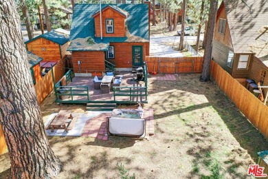 Gorgeous 3/2 Storybook log cabin nestled among the tall trees on on Big Bear Mountain Ski and Golf Resort in California - for sale on GolfHomes.com, golf home, golf lot