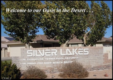 You can own your piece of the water front lake with purchase of on Silver Lakes Golf Course in California - for sale on GolfHomes.com, golf home, golf lot