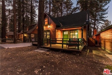 Gorgeous 3/2 Storybook log cabin nestled among the tall trees on on Big Bear Mountain Ski and Golf Resort in California - for sale on GolfHomes.com, golf home, golf lot